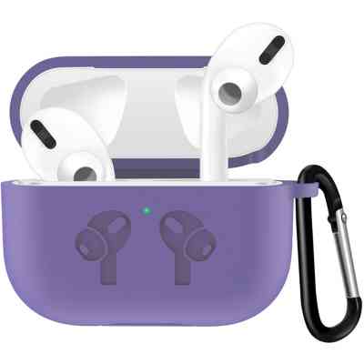 Чехол BeCover Silicon Protection для Apple AirPods Pro Light Purple (704499) Винница