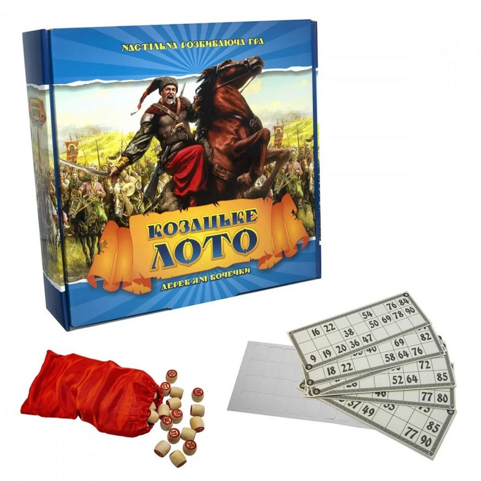 Лото "Козацьке" 341ST, з дерев'яними бочонками Вінниця - фото 1