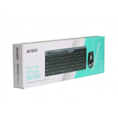 Комплект A4Tech FB2535C Wireless/Bluetooth Smoky Grey (FB2535C Smoky Grey) Вінниця - фото 8
