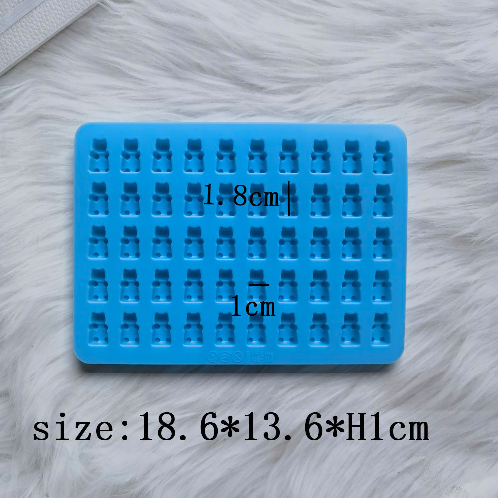 Молд из силикона Мишка 185 на 136 мм синий Киев - изображение 2