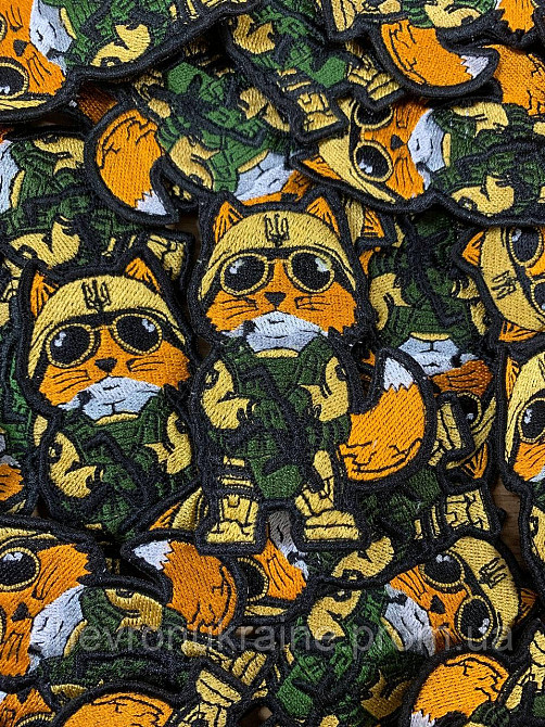 Шеврон Лисица (Форма контурная. На липучке) Размер 9x6см Киев - изображение 3