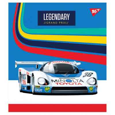 Зошит Yes А5 Grand Prix 12 аркушів лінія (765166) Вінниця