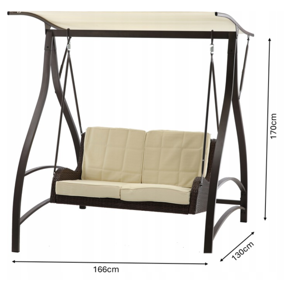 Садова гойдалка Chomik Garden Line ANDRIA Киев - изображение 6