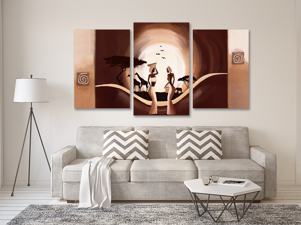 Модульная картина в гостиную / спальню  Африка  Art-683_3 100x150 см Киев - изображение 2