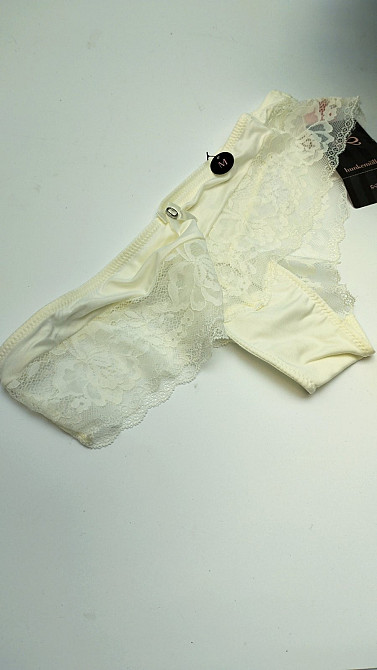 Трусики мікрофібра і мереживо р. М 18597 Луцк - изображение 1