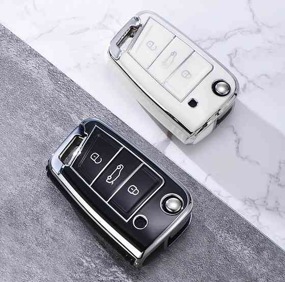 Захисний чохол для автомобільного ключа Volkswagen Чорний Смела