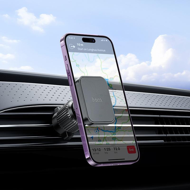 Держатель для телефона HOCO H32 Cheetah, черный Киев - изображение 3