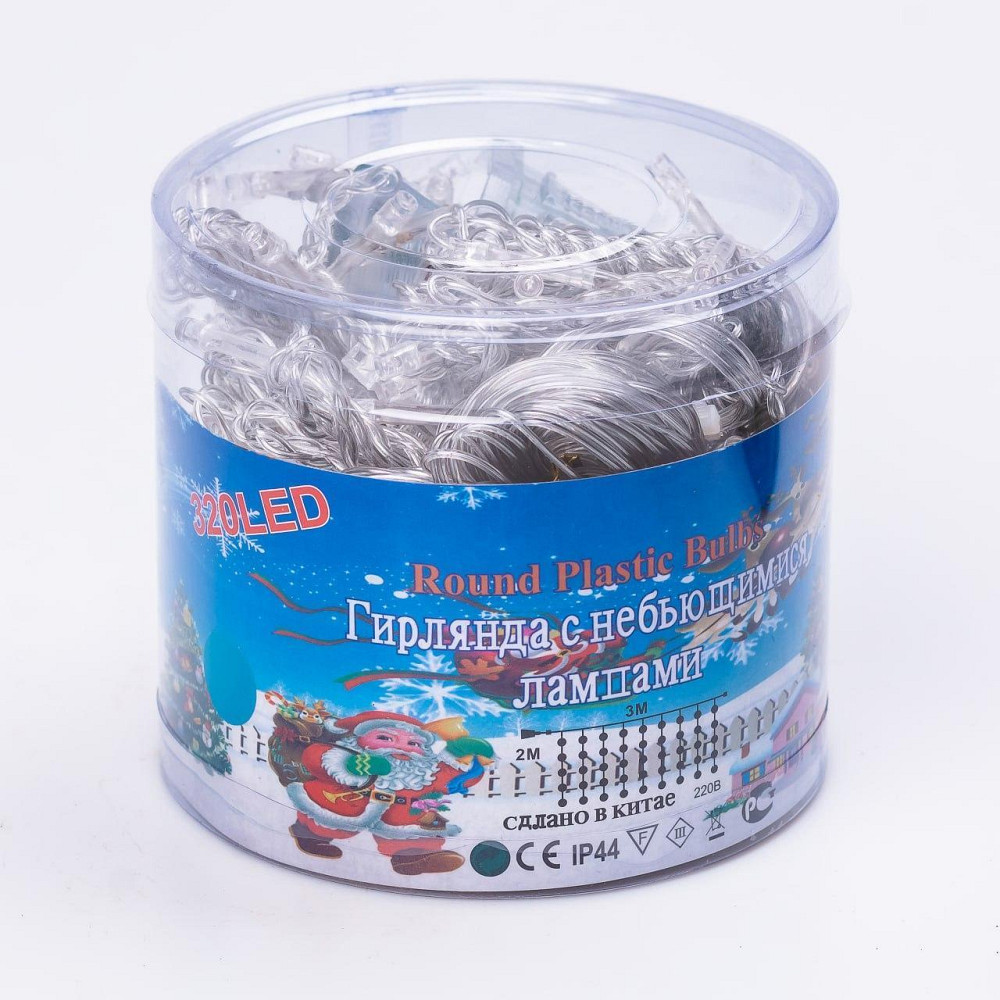 Гірлянда штора 3х2 м, 144 LED, мідний провід Київ - фото 6