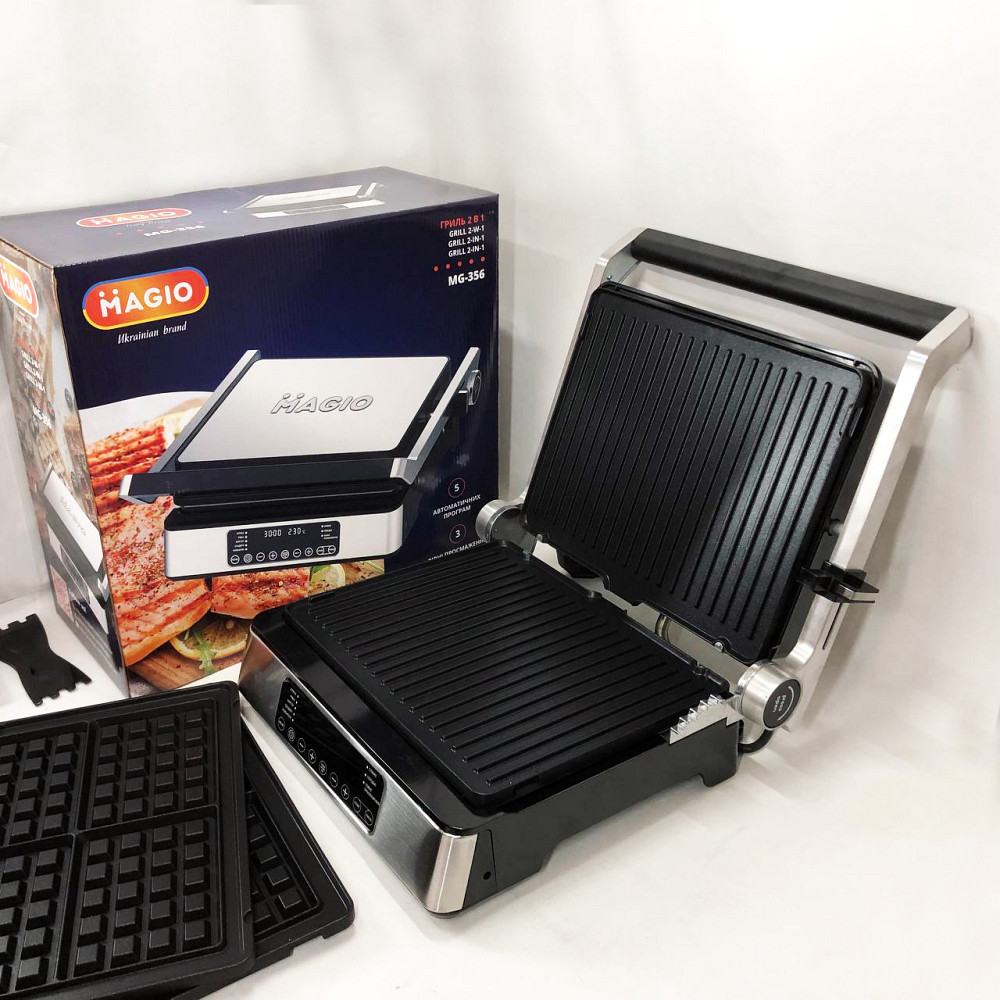 Гриль притискний хороший, Універсальний гриль для домашнього використання Домашній бутербродниця BS-29 Івано-Франківськ - фото 5