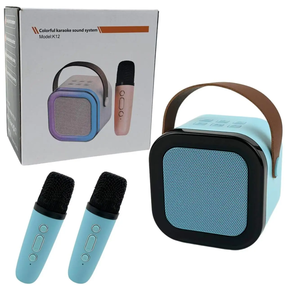 Міні-дитяче караоке з двома  бездротовими мiкрофонами K12/ 5114 (40) Одеса - фото 1