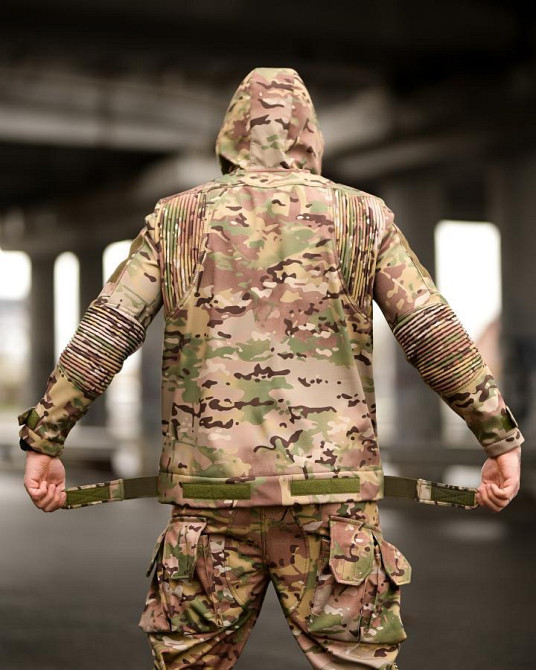 Штурмовой тактический костюм софтшел SHARCK   ПП8163 XL Одесса - изображение 6