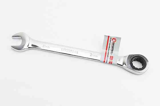 Ключ комбінований з тріскачкою 21мм CrV, PROF DIN3113 XT-1361 Київ