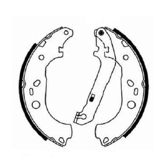 Гальмівні колодки Bosch барабанні задні FORD/Focus "1,6-2,0"05-11 PR2 0986487810 Харків