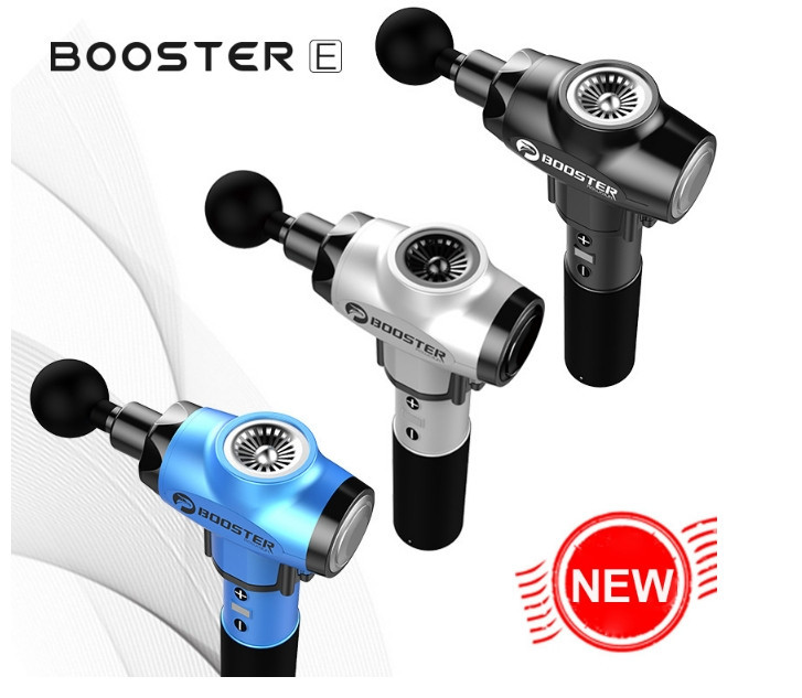 Перкуссионный мышечный ударный массажер Booster Е триггерных точек Черный Винница - изображение 5