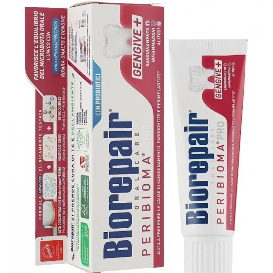 Зубна паста Biorepair Peribioma Pro Gentive + захист ясен 75 мл Львів