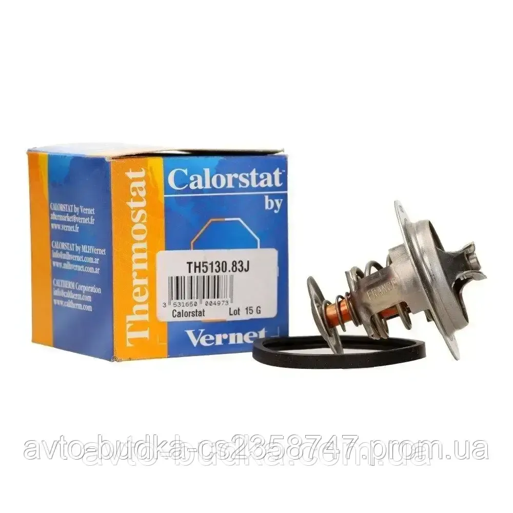 Термостат охолоджуючої рідини на Fiat Ducato 1998-2006 двигун 1.9D; 2.0JTD; Vernet TH5130.83J Киев - изображение 1