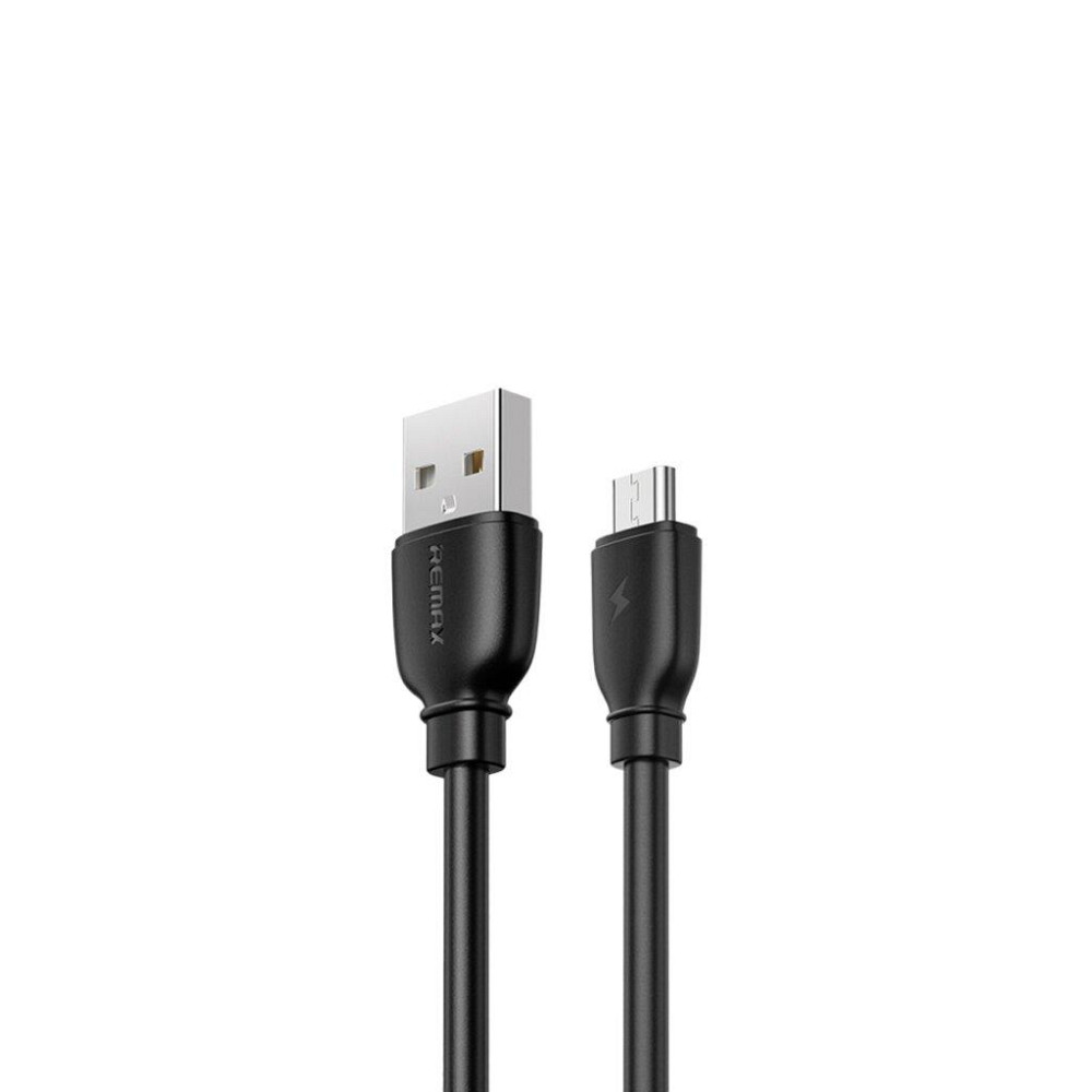Кабель Remax Suji Pro USB 2.0 to microUSB 2.4A 1M Черный (RC-138m-b) Киев - изображение 1