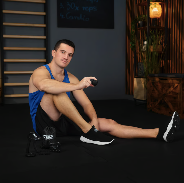 Набір регульованих еспандерів 5-60кг Trex Sport TX-005HSA чорний Киев - изображение 4