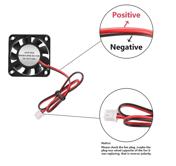 Кулер для 3d принтера, DC 24 V Київ