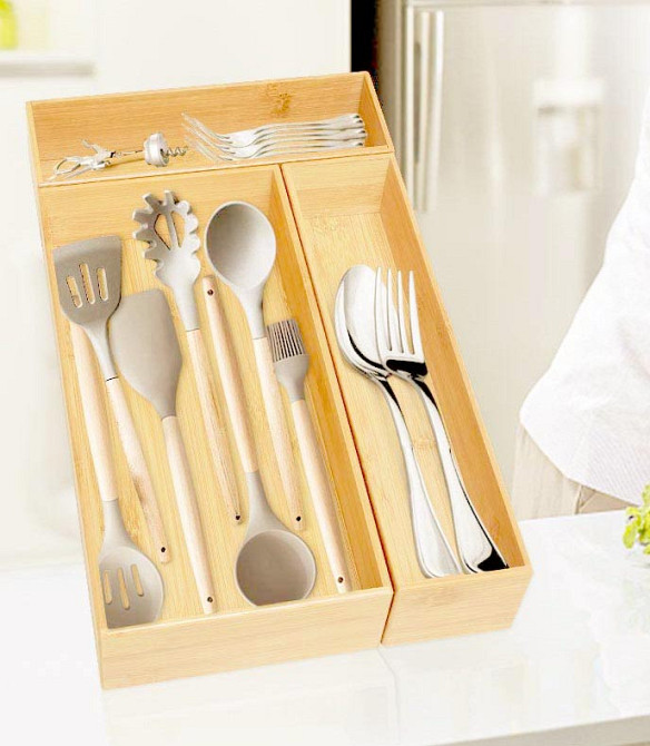 Лоток для столових приладів "Тибурон" ваніль Миколаїв - фото 2