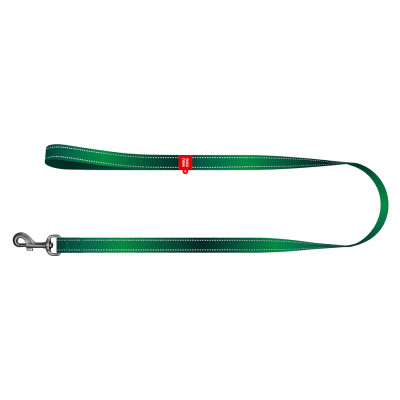 Поводок для собак WAUDOG Nylon Mono светоотражающий M 20 мм, 200 см, зеленый (463718) Винница - изображение 2