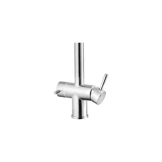 Змішувач для кухні з підключенням до фільтру Kroner KRP Edelstahl Klassisch - ESG03815WHI білий Київ