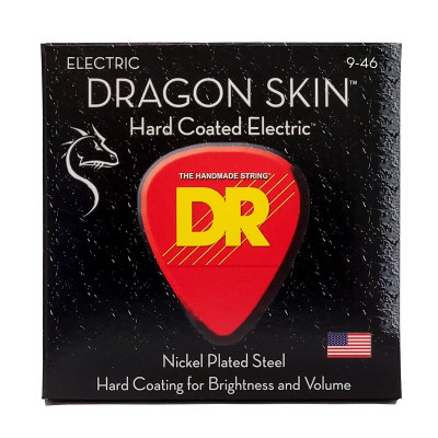 Струни для гітари DR Strings DRAGON SKIN Electric - Light Heavy (9-46) (DSE-9/46) Вінниця - фото 1