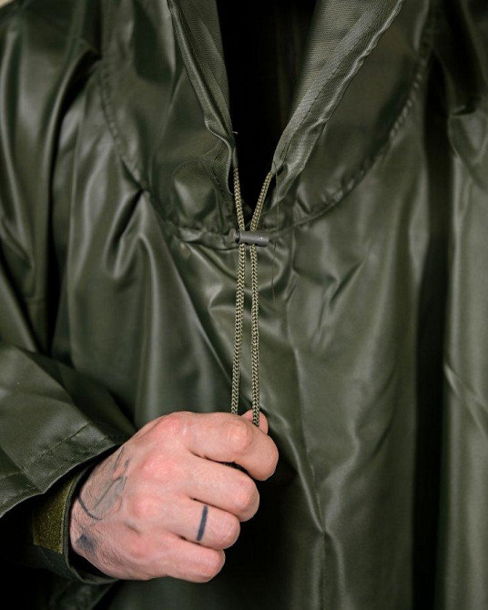 Пончо-дощовик олива ПП7692 Одеса - фото 4