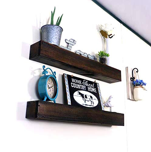 Настінна полиця "Флетайрон 80" мокко Миколаїв - фото 4