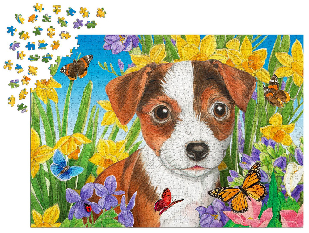 Пазл Сад для цуценят - Puppy Garden (Enjoy-1916) Киев - изображение 3