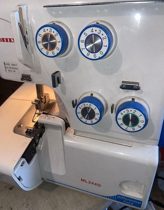 Оверлок на 4 нитки брендовий металізійський надійний. Харків - фото 3