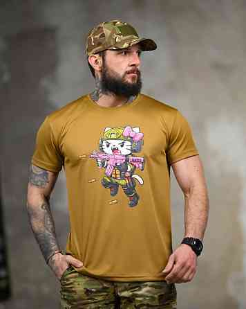 Тактична футболка SELION warrior coyot ТР6765 Одеса