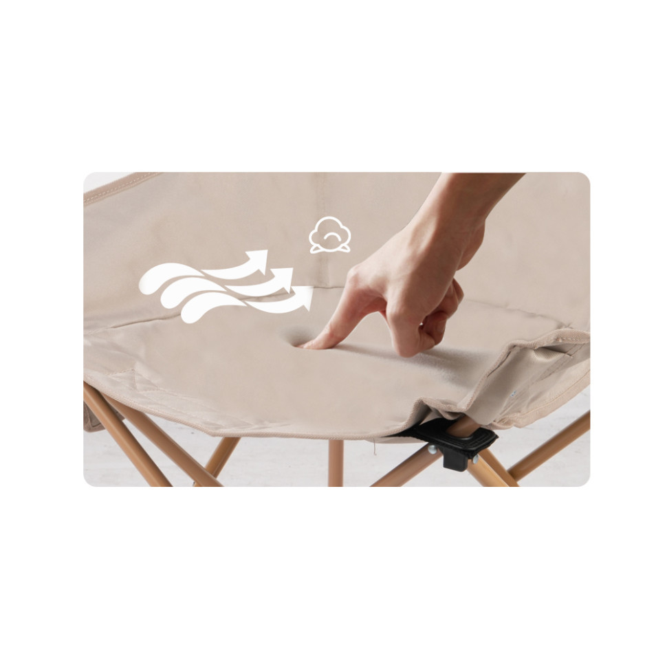 Складний стілець BRS-Y01B, бежевий Київ - фото 8