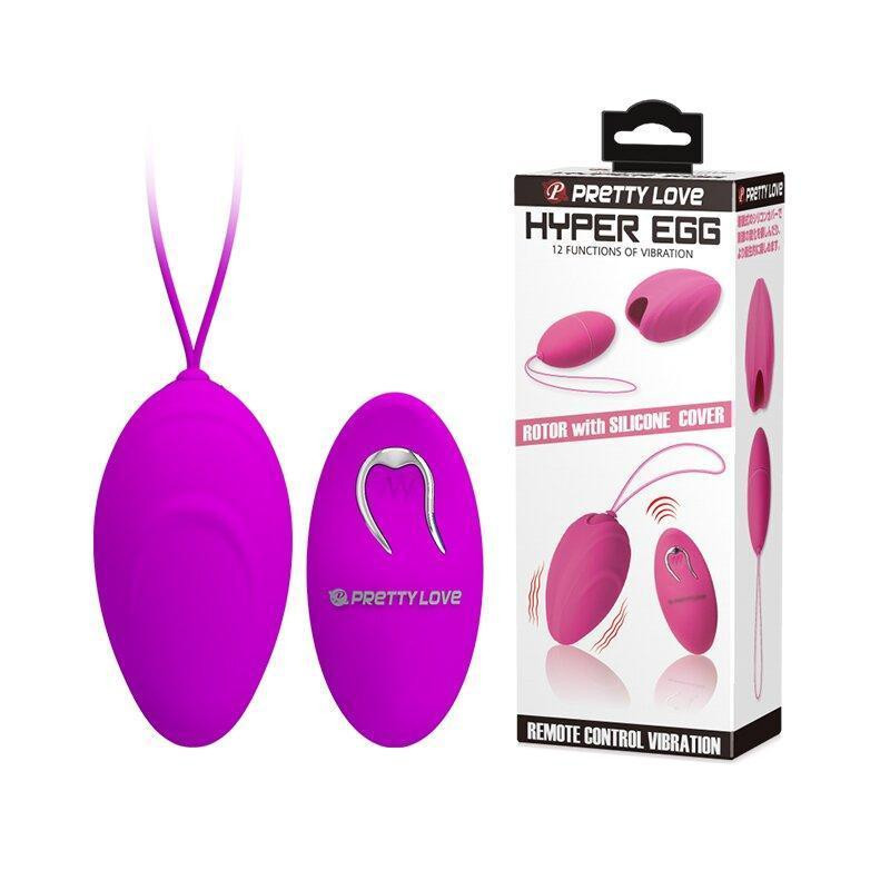Віброяйце з пультом ДУ Pretty Love-Hypper Egg, BI-014362W-11 Sex Aura Київ - фото 1
