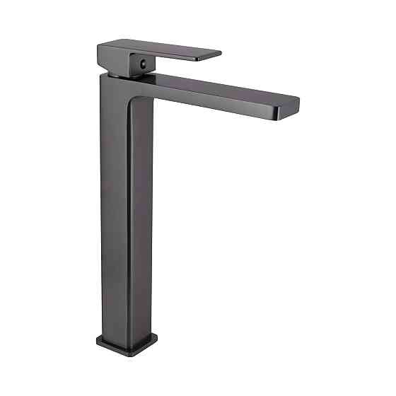 Змішувач для раковини Qtap Gemini високий QTGEM269GMB45680 Gunmetal Black PVD Київ