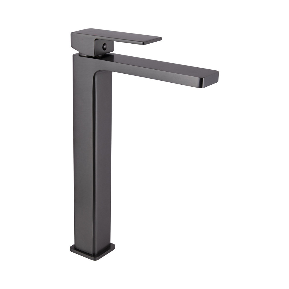 Змішувач для раковини Qtap Gemini високий QTGEM269GMB45680 Gunmetal Black PVD Київ - фото 1