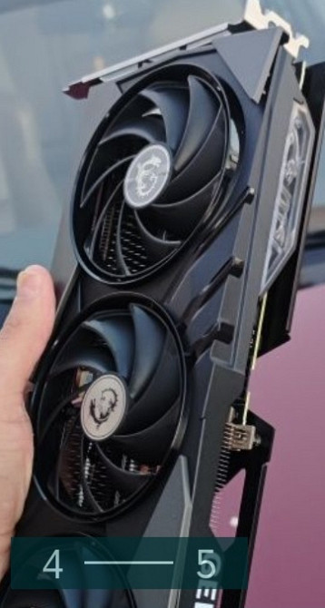 Видеокарта 4060ti 16Gb. MSI Gaming X Slim. Киев - изображение 2