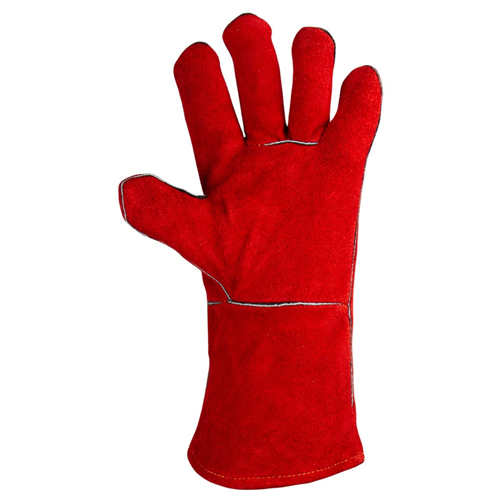 Sigma Перчатки краги сварщика р10.5, класс ВС, длина 35см (красные) SIGMA (9449361) Киев - изображение 3