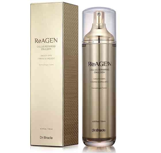 Антивозрастная эмульзия с золотом и пептидами ReAGEN Callus Repairing Emulsion Dr. Oracle 120 мл Киев