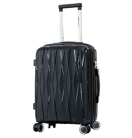 Чемодан полипропиленовый MADISSON 51103 малый 55 см черный Киев