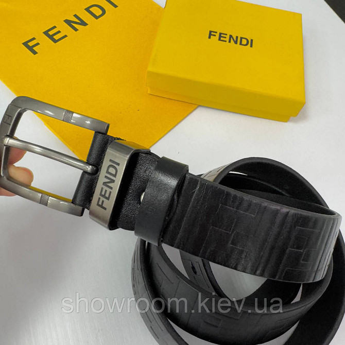Жіночий ремінь шкіряний Fendi (951) Київ - фото 6