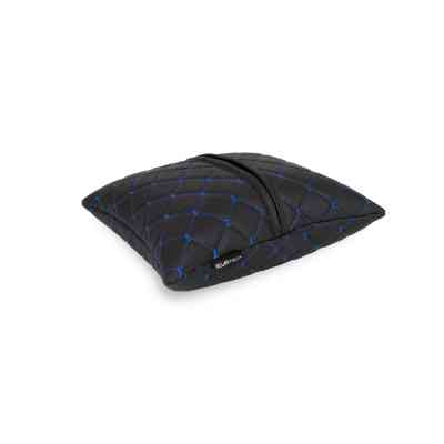 Подушка EVAtech ECO 30x30 см чорна з синьою ниткою (SPSCSBL) Винница