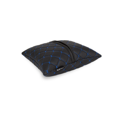 Подушка EVAtech ECO 30x30 см чорна з синьою ниткою (SPSCSBL) Винница - изображение 4