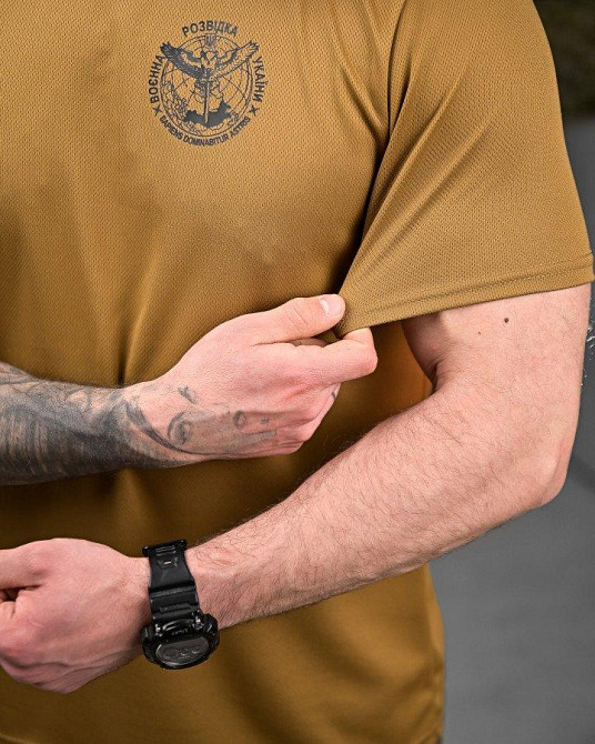 Тактична потовідвідна футболка Oblivion розвідка койот ДЛ7031 Одеса - фото 6