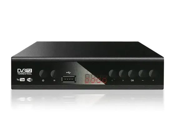 Цифровий ефірний приймач з екраном DVB-T2 метал. IPTV/YouTube/WiFi/MP4/1080 Megogo M8 Київ