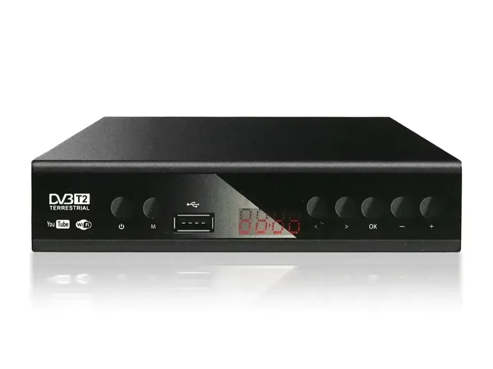 Цифровой эфирный приемник с экраном DVB-T2 металл. IPTV/YouTube/WiFi/MP4/1080 Megogo M8 Одесса - изображение 3