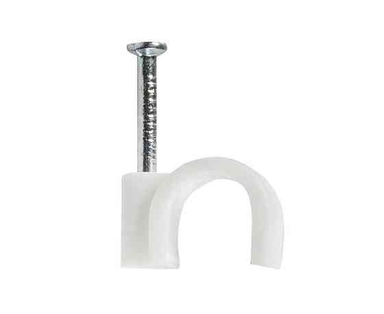 Кабельна кліпса кругла 6мм (100 шт) Харків