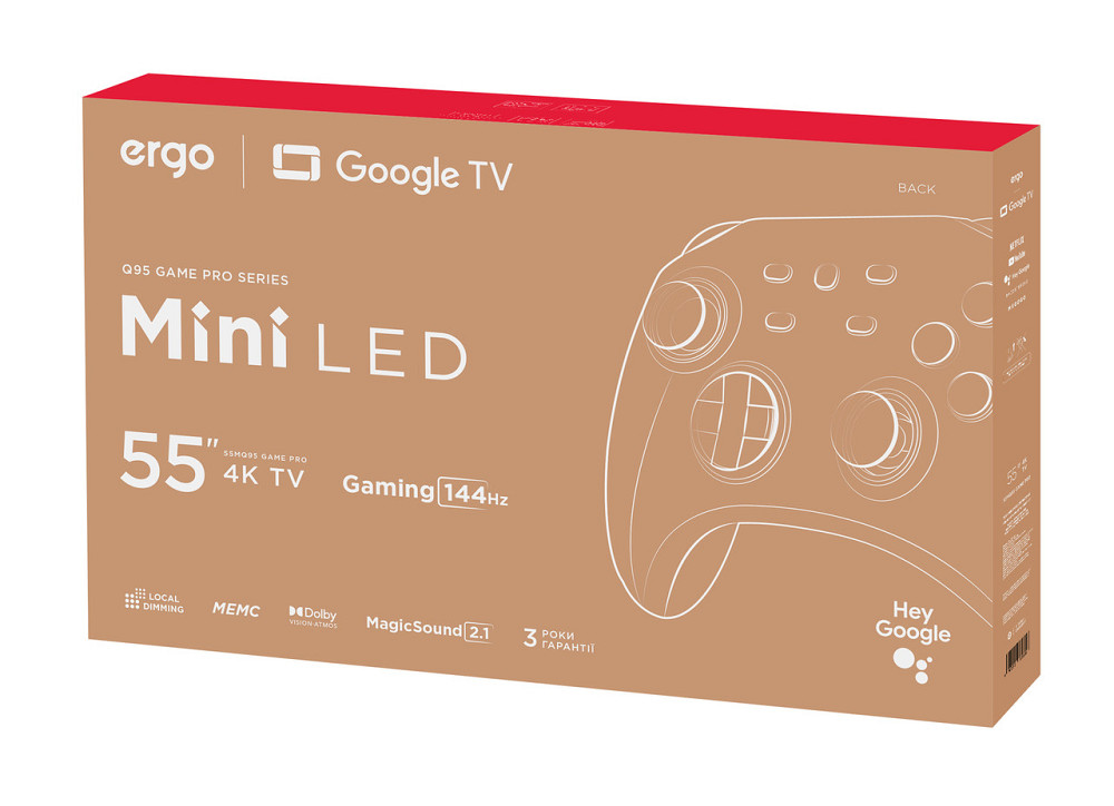 Телевізор ERGO 55MQ95 GAME PRO (7083180) Київ - фото 5