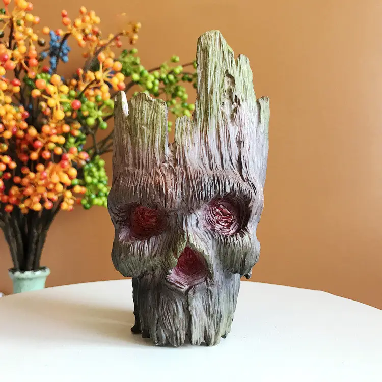 Горшочек для цветов и канцелярии Грут Groot G11 Череп Винница - изображение 8