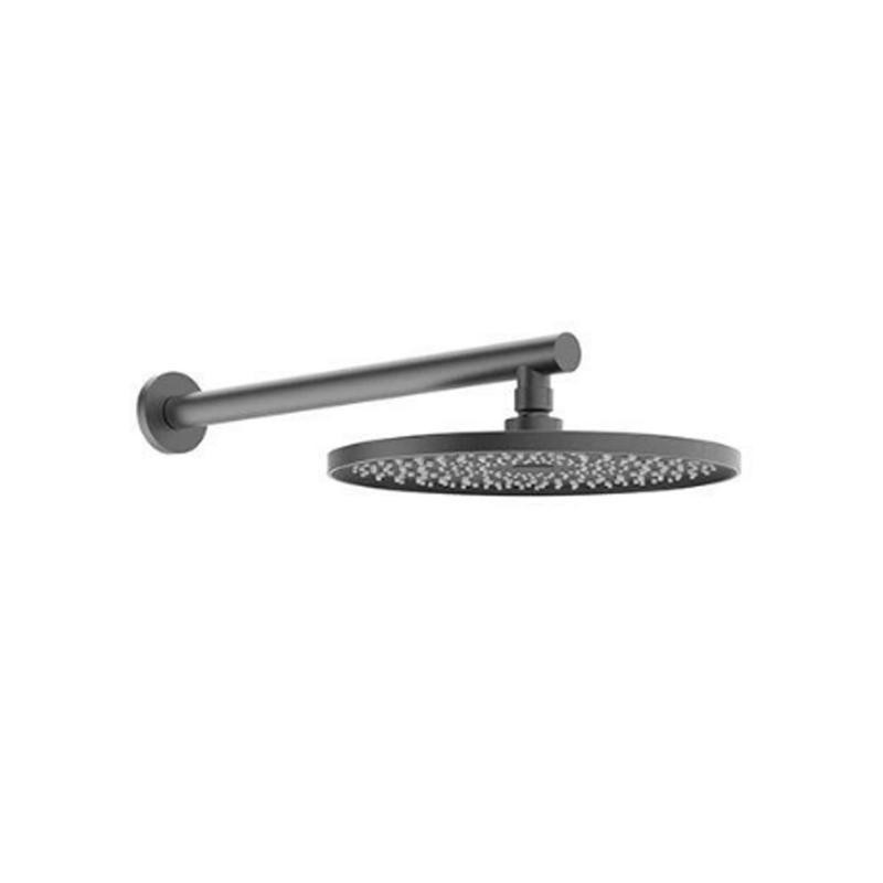 Душевая система из латуни Qtap Slavonice скрытого монтажа на два потребителя Gunmetal Black PVD Харьков - изображение 7